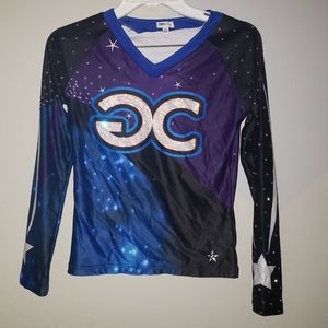 Rebel Athletic Cheer Dance Wear Long Sleeve Top